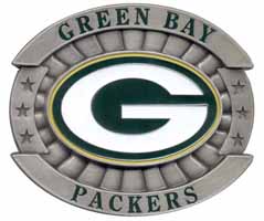OFB115 Large Green Bay Packers buckle